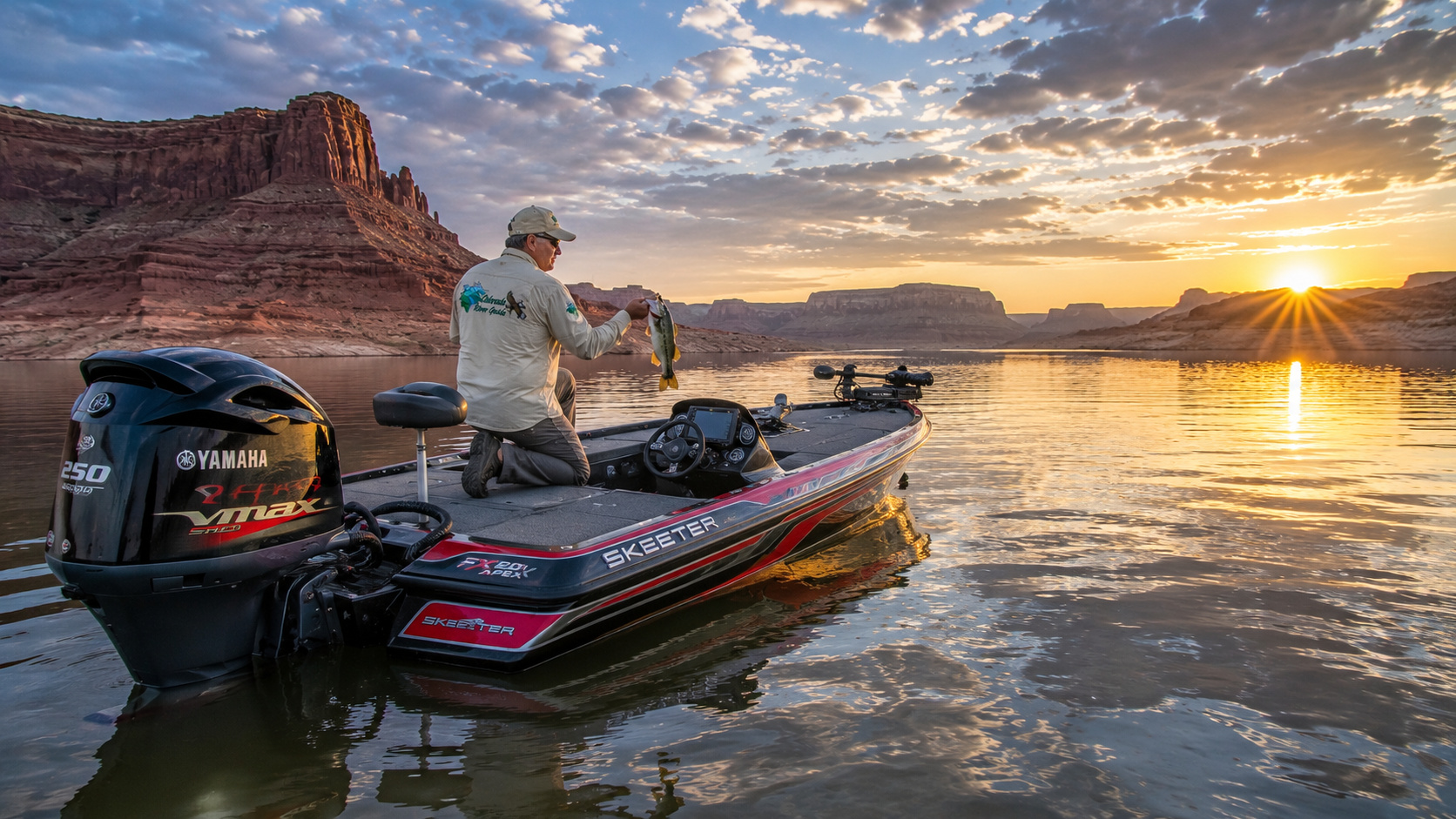 Lake Powell Skeeter Angler Bass