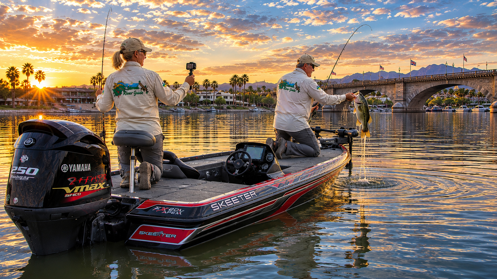 colorado river lake havasu arizona california bass fishing Skeeter