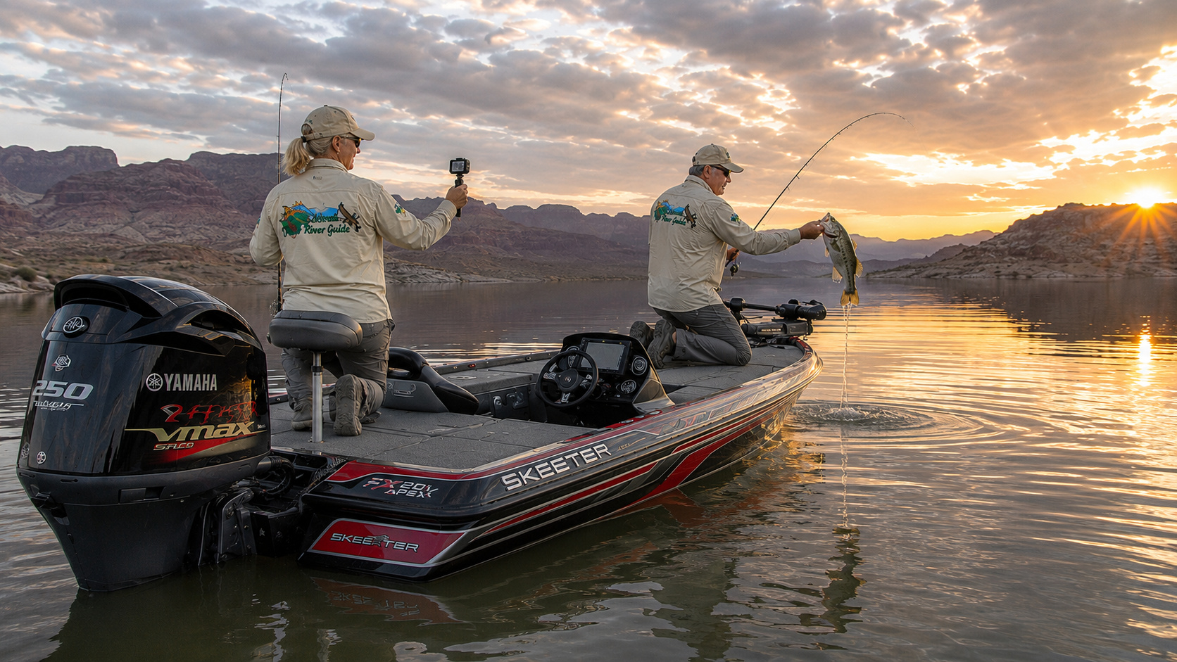colorado river lake mohave arizona nevada fishing